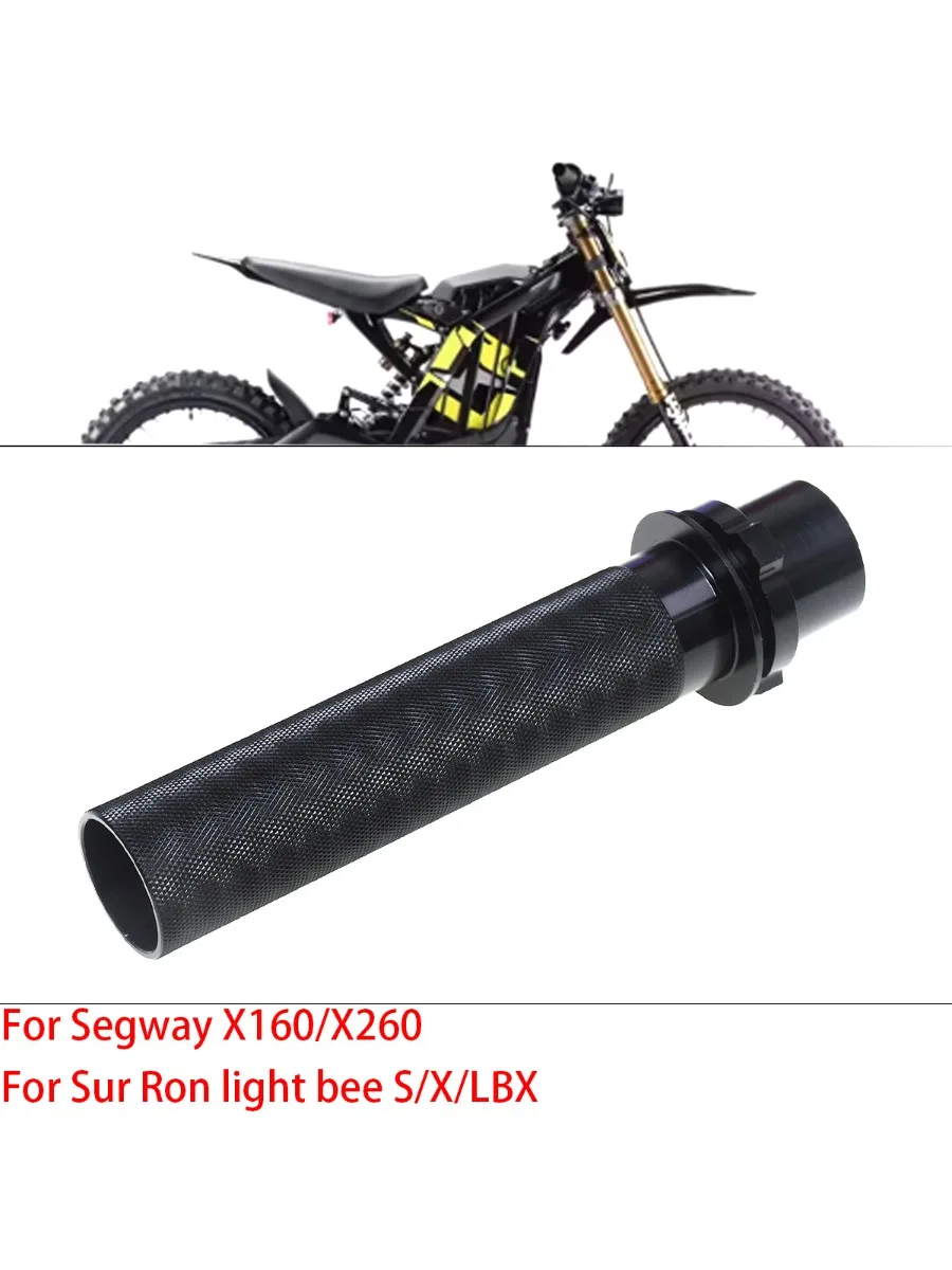 AliExpress PRO AODB CNC AluminumThrottle Grip Handlebar Tube 1PC For Sur-Ron Light Bee X S L1E Segway X260 X160 Electric Bike Motorcycle Accessories