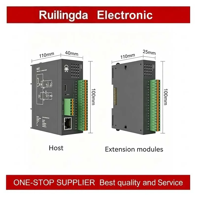 Remote IO Distributed IO M31-GXAXX0A00-U M31-GXBXX0A00-U M31-GXFXX0800-URS485 Modbus With Expansion Module