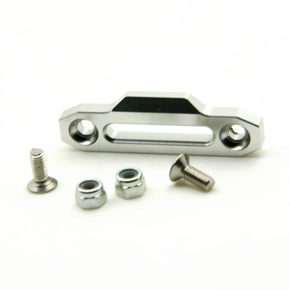 MIBIDAO-cabrestante de Metal Hawse Fairlead, montaje de Control para RC 4WD D90 1/10 RC Crawler, piezas de repuesto