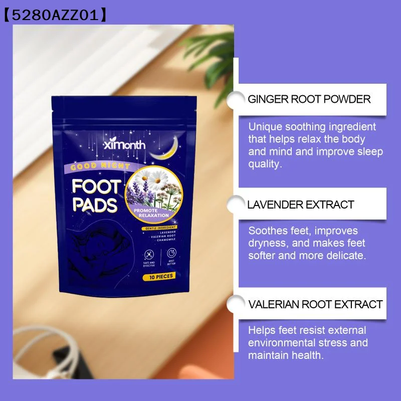Sleep Care Foot Patches Relieve Fatigue And Improve Sleep Quality Breathable Sleep Care Patches For Nighttime Sleep〔HMA58〕