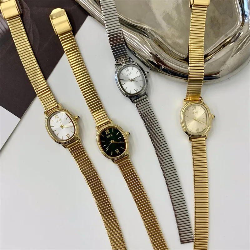 New Women'S Watch, Luxurious Oval Design, High-End And Elegant, Sophisticated And Minimalist. A Perfect Accessory For Women.