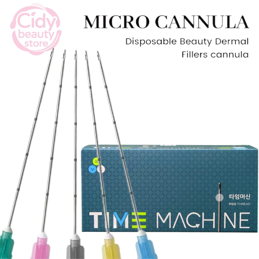 

10/20/50pcs 14G 18G 23G 25g 27G 50mm 70mm Blunt Tip Micro Cannula Needle for Injectable Hyaluronic Acid Fillers