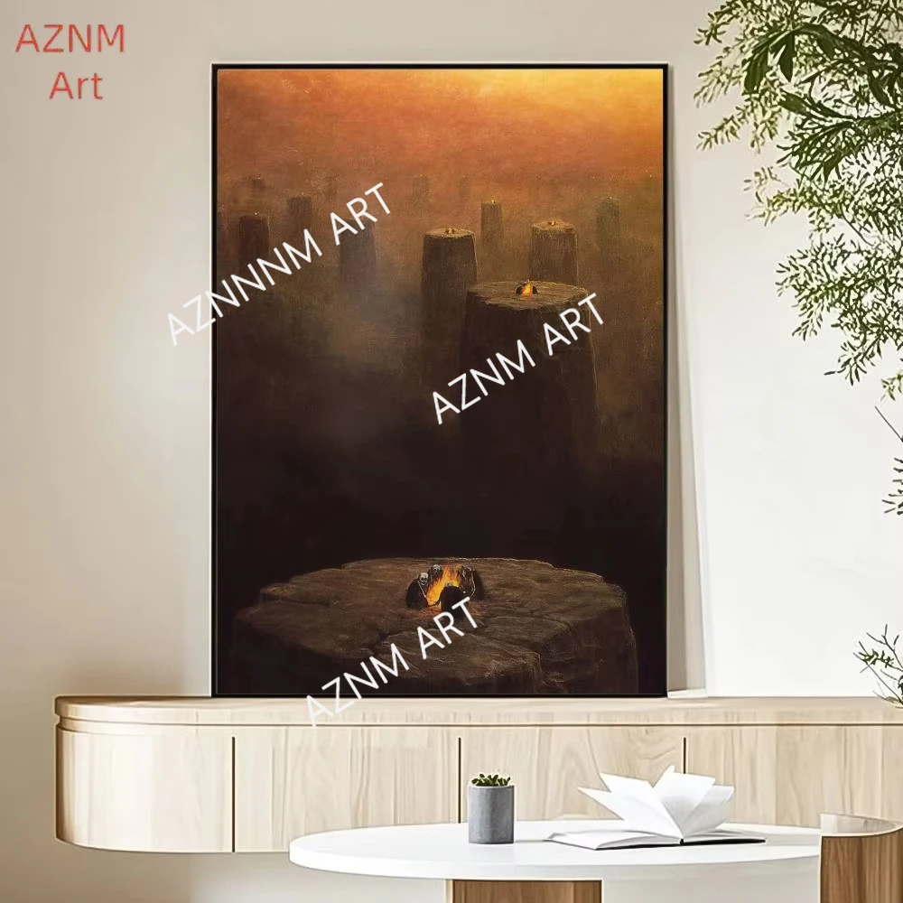 Z-ZdzislawBeksinskis Kunstposter, HD-Kunst, selbstklebende Wand, wasserfest, für Zuhause, Wohnzimmer, Schlafzimmer, Bar, ästhetische Dekoration