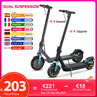 500W Super Motor Electric Scooter with Double Suspension 35KM/H 10 Inch Explosion-proof Tire Smart APP Folding Scooter Electric