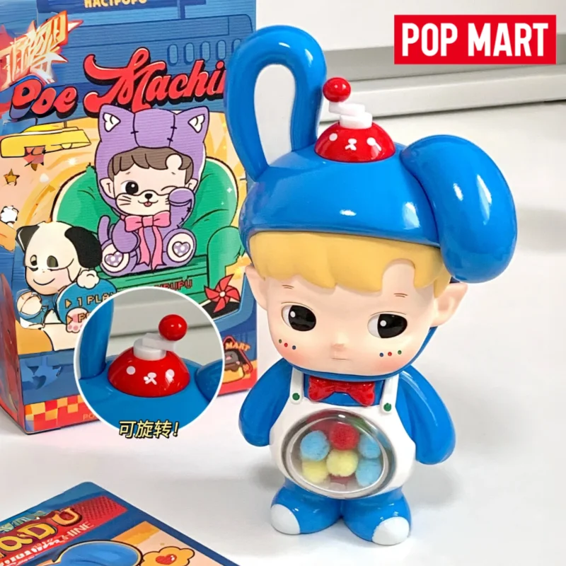 

Hot POP MART Hacipupu Rolling Time Machine Series Blind Box Mystery Box Doll Cute Anime Figure Guess Bag Toys Desktop Gift