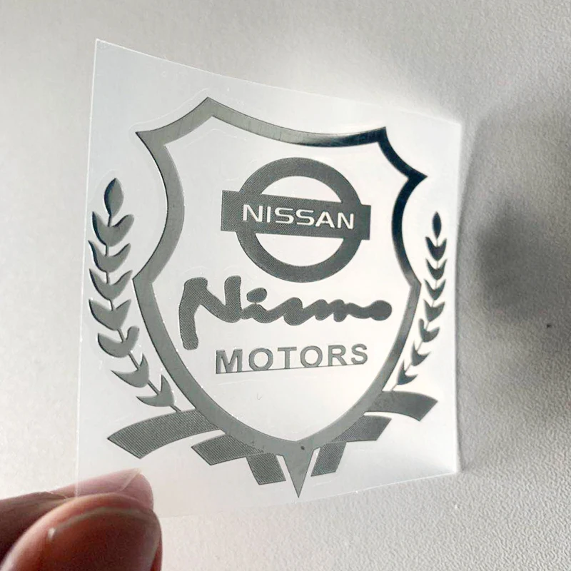 Car window decoration metal car sticker side label  for Nissan X-trail Qashqai Note Juke Sentra Patrol Navara Car Aromatherapy