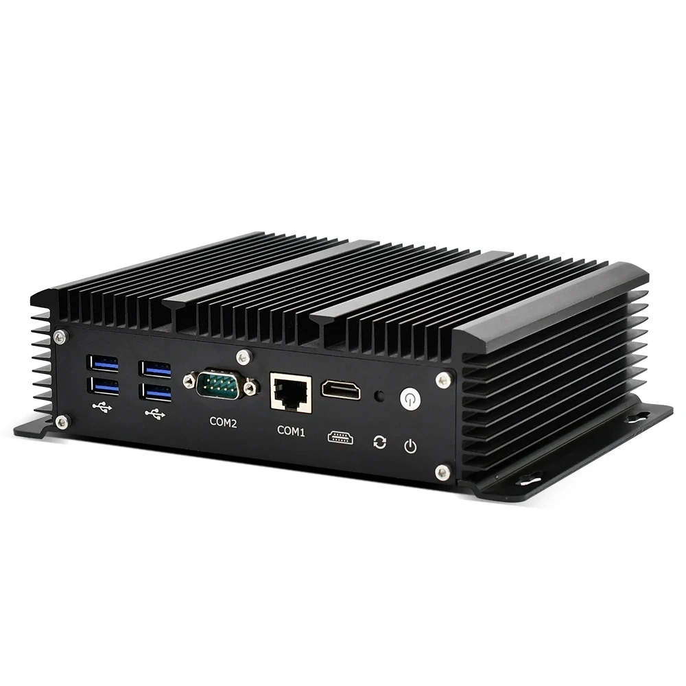 12th Gen Firewall Mini PC Intel Core i7 1255U i5 1235U DDR5 Router morbido senza ventola 6x 2.5GbE LAN 2 * Rs232 AES-NI Computer Proxmox