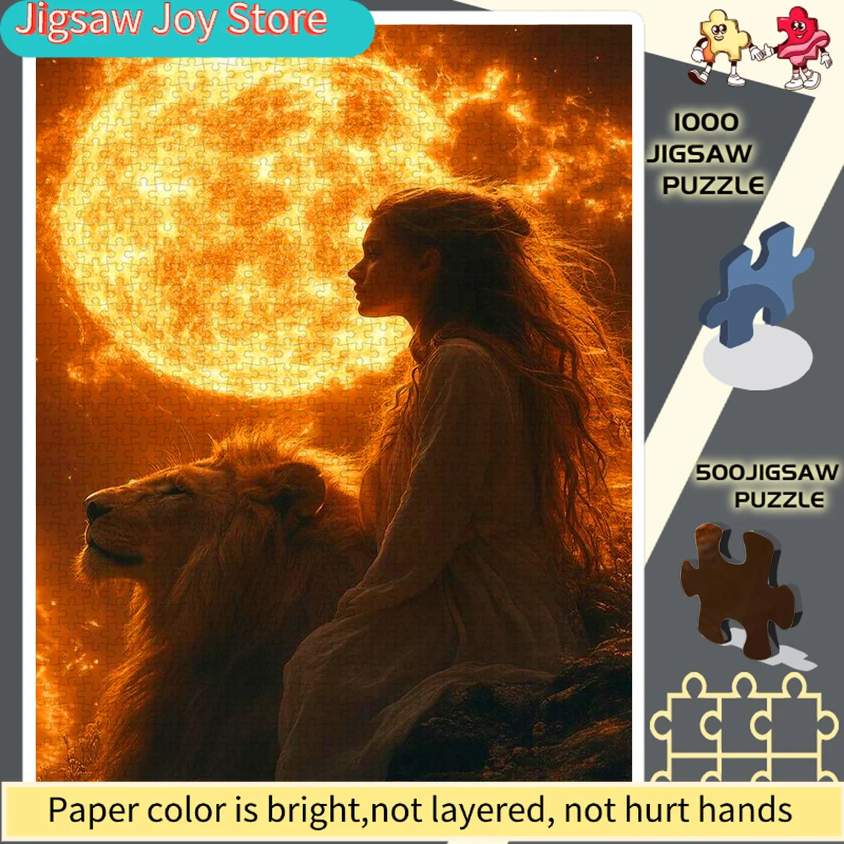 

Пазл для взрослых Disney/Disney, бумажный пазл-головоломка своими руками — «Король Лев под солнцем» — идеально подходит для отдыха дома и в офисе