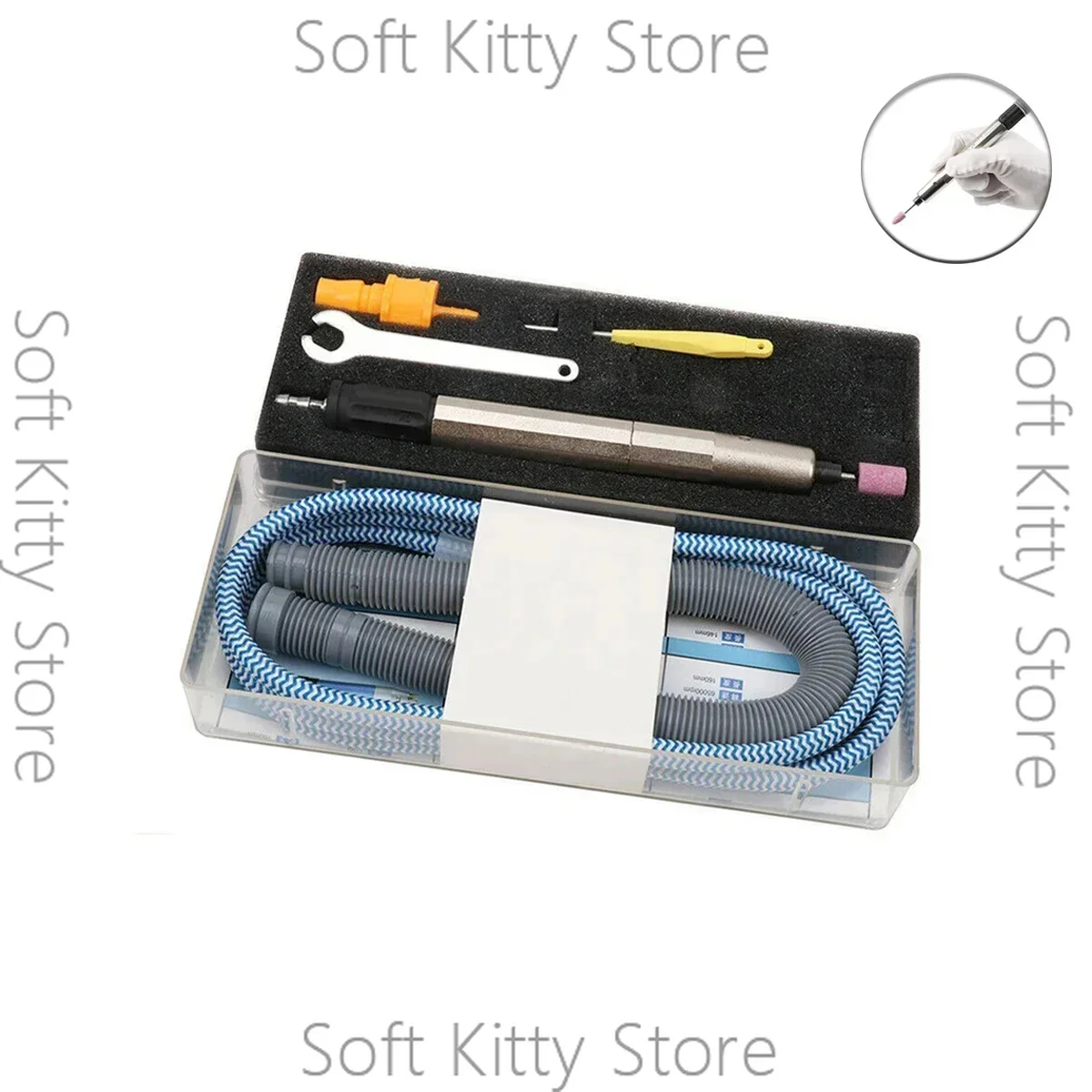MSG-3BSN Air Grinder Pneumatic Micro Die Grinder Pen Grinding Machine For Polishing Grinding Encarving 3mm Collect