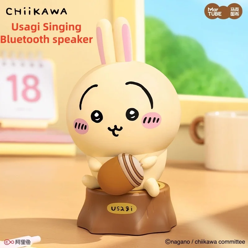 

Original In Stock Usagi Ckw Hachiware Singing Big Kid Bluetooth Speaker Audio System Christmas Birthday Present For Friends