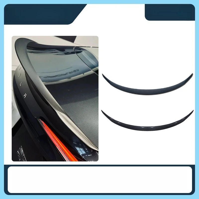 

Suitable for Tesla Renewal, Dry Carbon Tail, True Carbon Fiber, Spoiler, Fixed Wind Wing