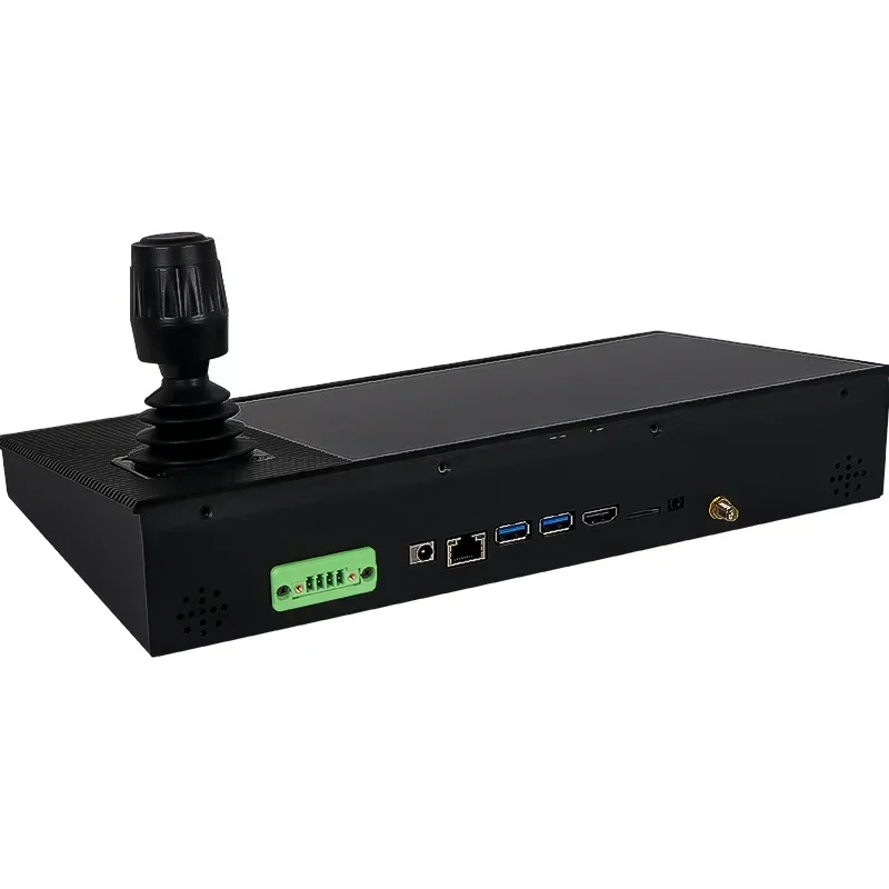

Desktop 10.1'' High Brightness 500nits Smart Home System Automation PTZ Joystick Controller