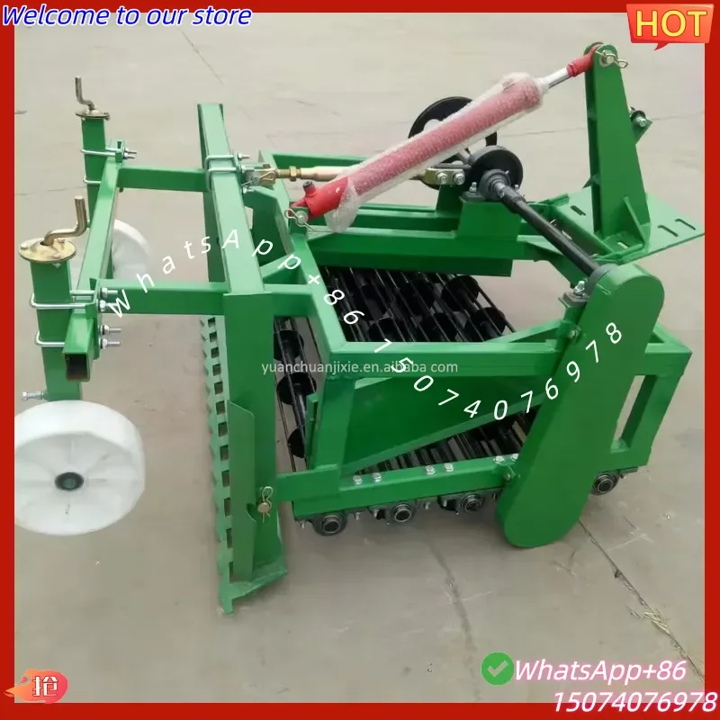 2026 Pre Installed Garlic Harvester, Small Household Garlic Harvesting and Digging Machine