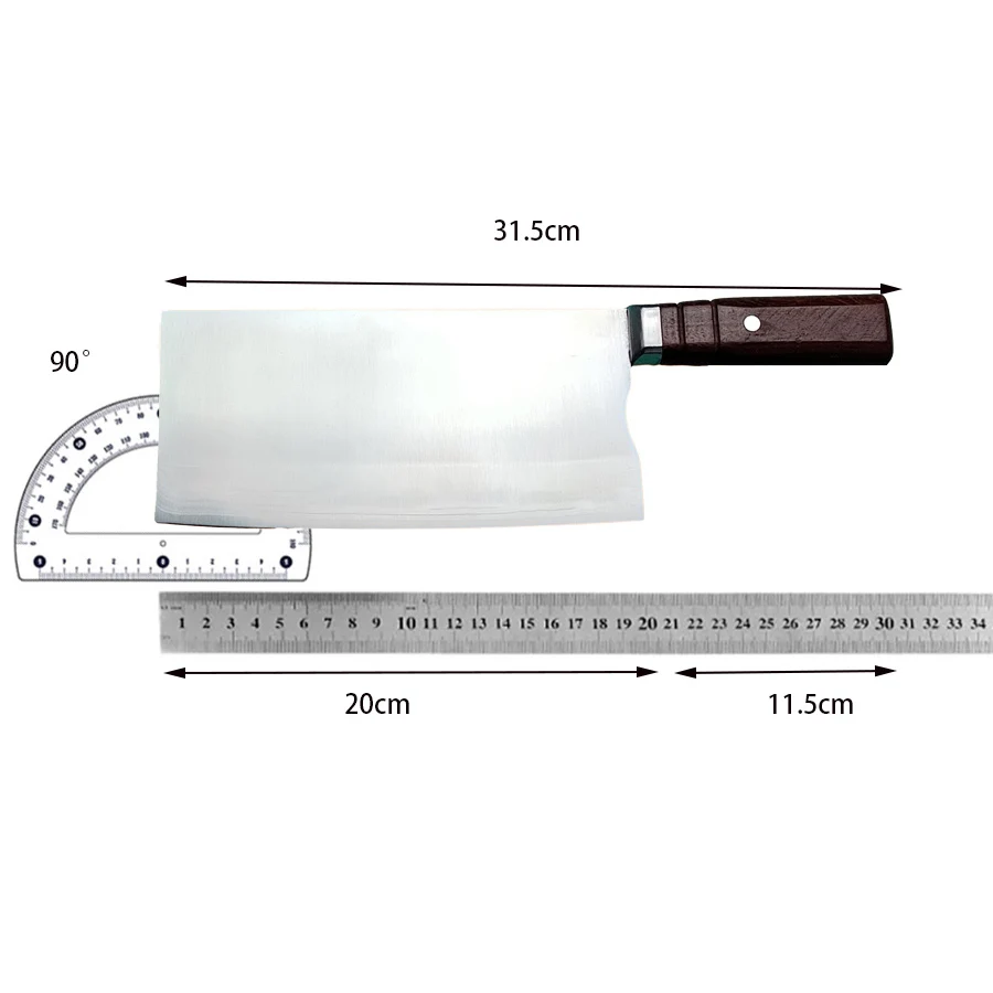 8 Inch Slicing Knife SG2 Powder High-Speed Steel Core 3-layers Clad Steel Blade Sharp Chef Cleaver Meat Vegetables Kitchen Knife