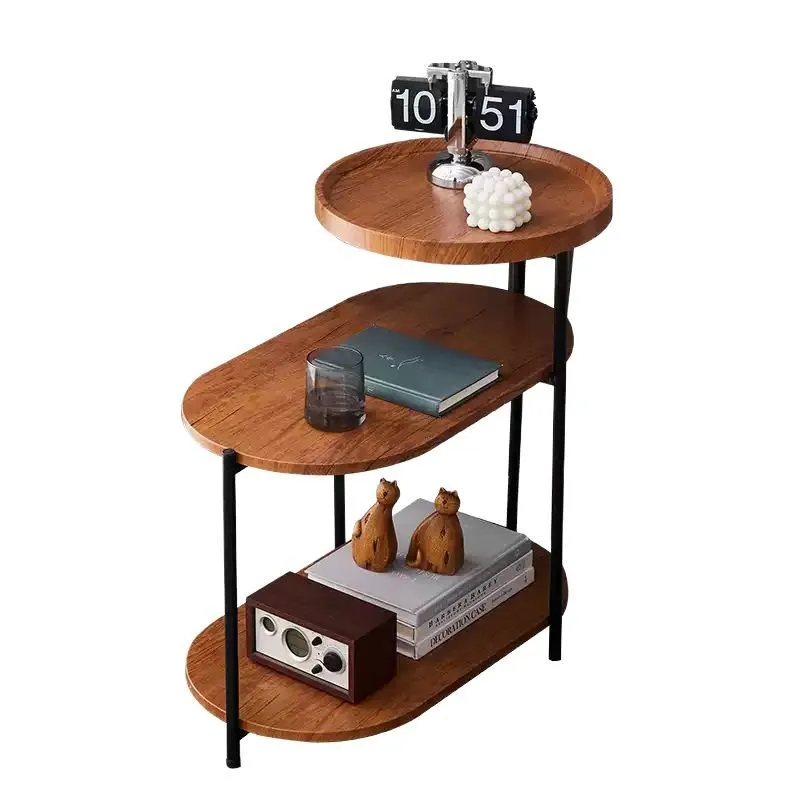 

Light luxury simple side few small apartment living room home hotel side table bed and breakfast sofa side cabinet