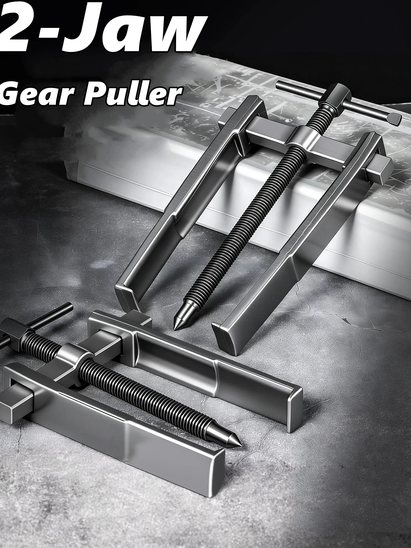 3/4/6/8 Inch 2-Jaw Puller Bearing Removal Tool Convenient Small Plug-In Bearing Puller Special Automotive Motorcycle Repair Tool