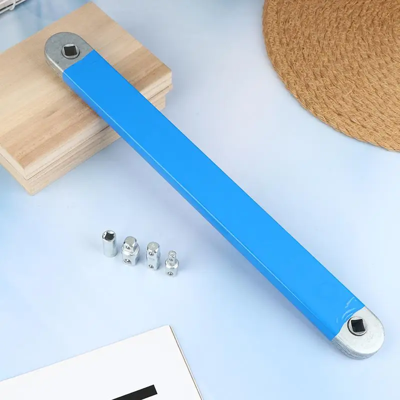 Multi-functional Extension Ratchet Wrench Set Universal Adjustable Extension Wrench For Tight Space Heavy-duty Repairs