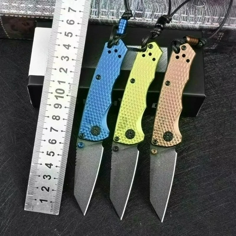 

BM290 pocket folding knife M4 steel blade aviation aluminum handle multipurpose selbstverteidigung survival knifes edc multitool