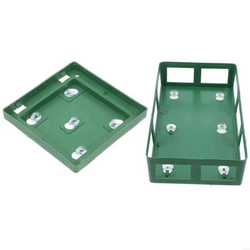 Plastic Floral Foam Holders Secure Suction Design For Wedding Flower Arrangements And Home Decoration Pack of 10