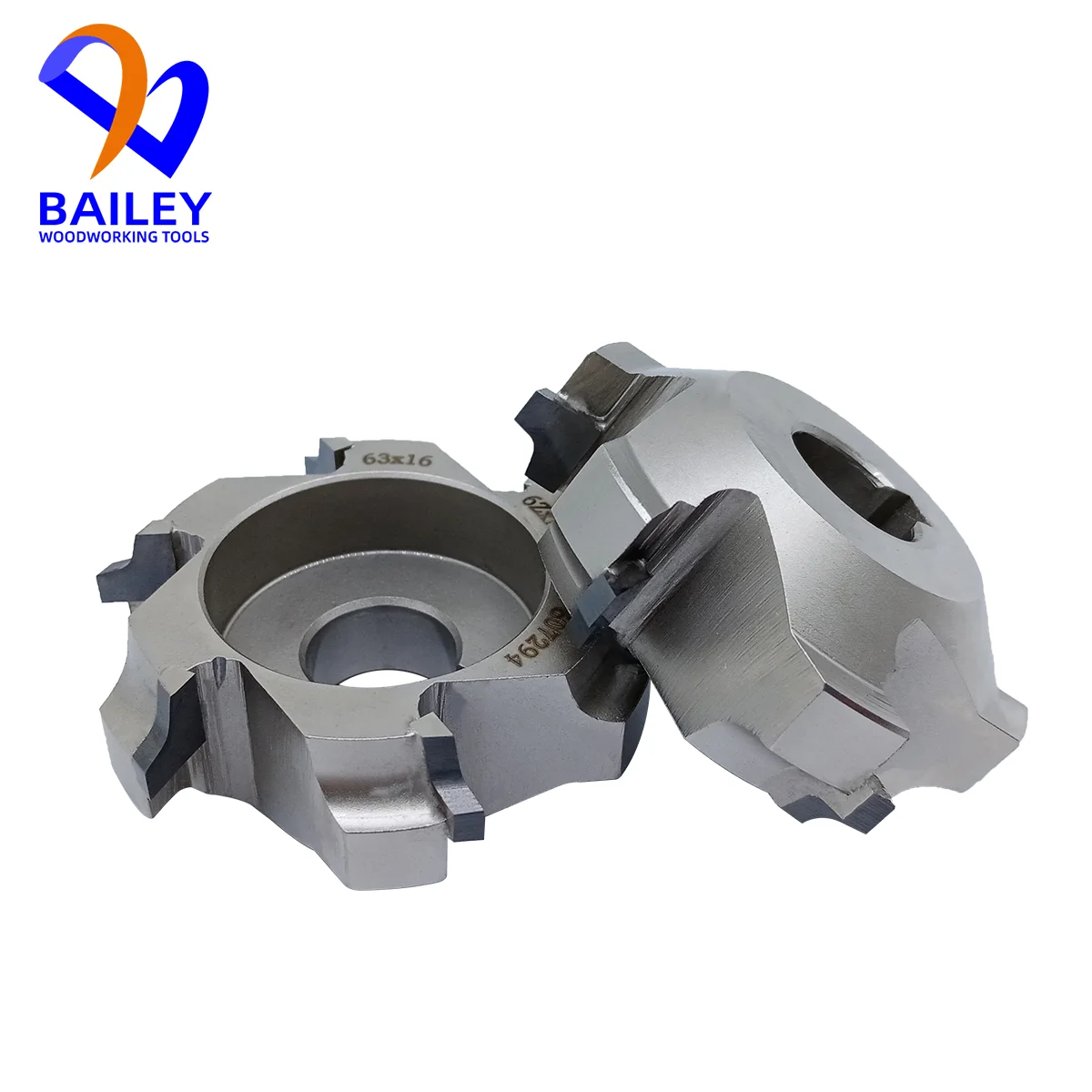 BAILEY 1Pair 63x16x22mm 6Z Fine Trimming Cutter for SCM Edge Banding Cutter Machine Woodworking Tool