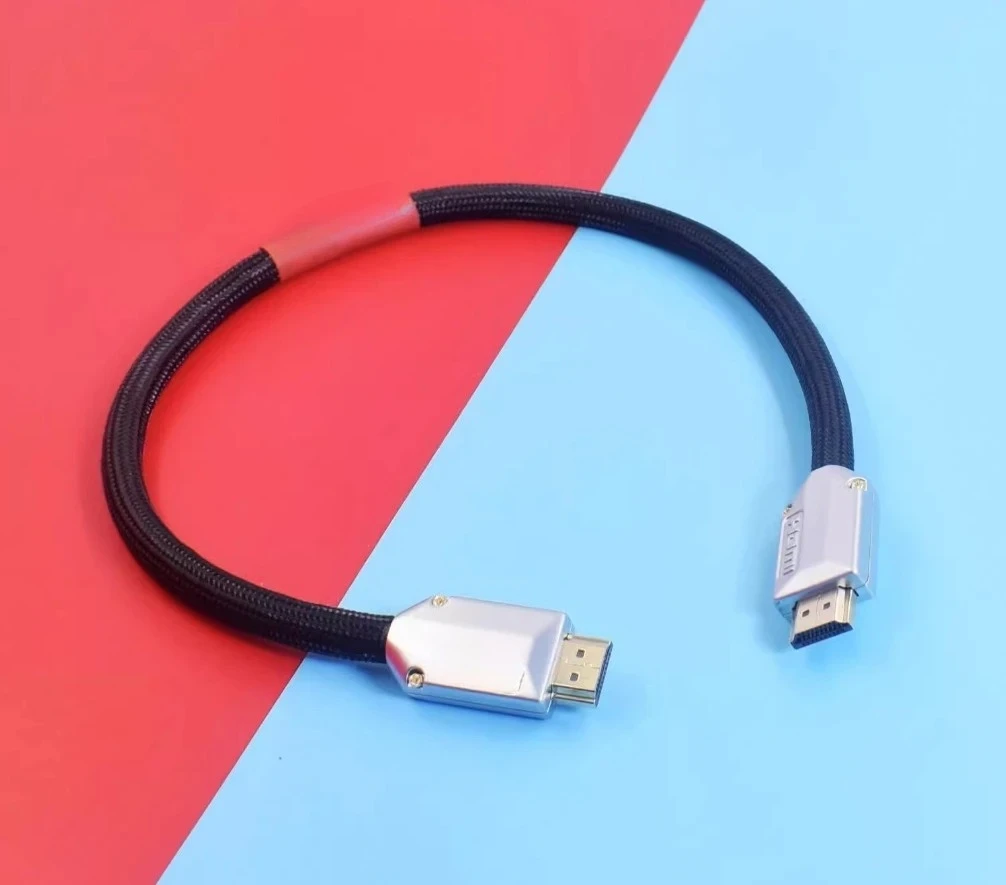 HiFi Hi-end I2S OCC Silver Plating Digital Audio Cable For I2S/IIS DSD Blu Ray DVD, Xbox, DVD GUSTARD SOUNDAWARE I2S Signal