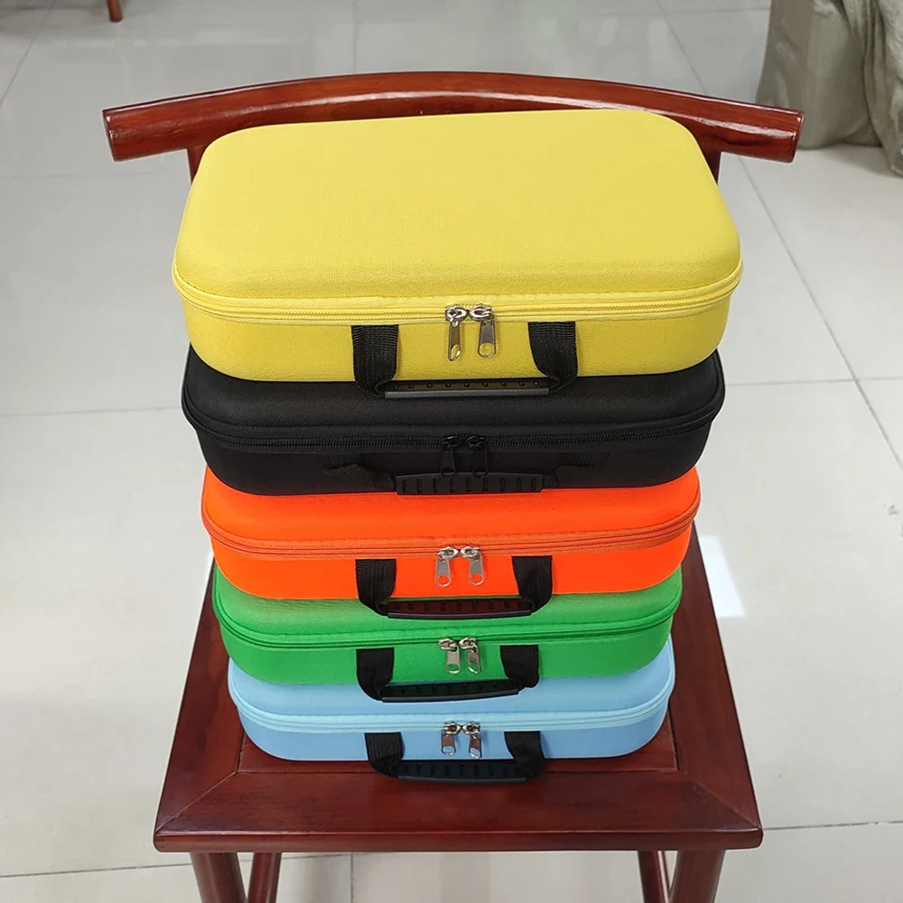 Portable EVA Watch Box Colorful Watch Storage Case Organizer Protective Safety Canvas Sponge Shockproof EVA Tool Storage Bag