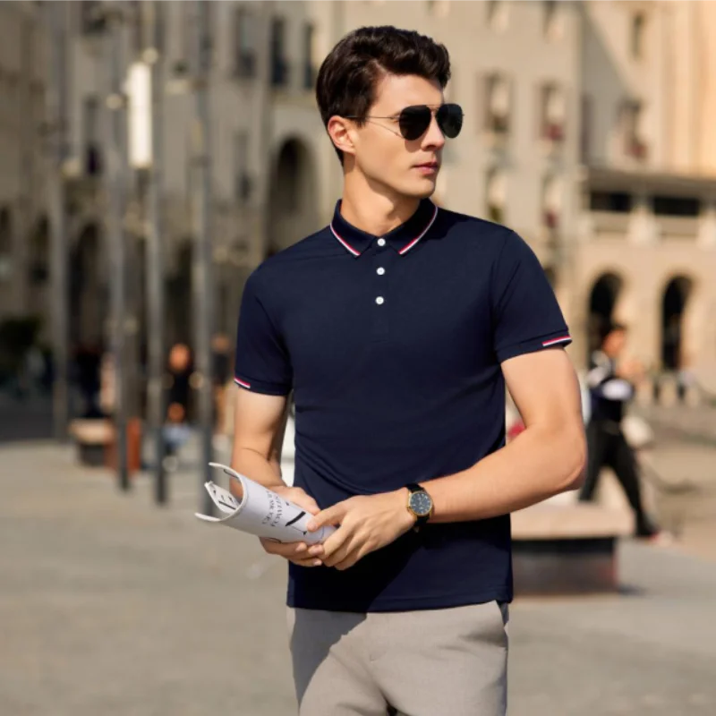Moda polo maglietta a maniche corte T-shirt personalizzato uomo e donna estate camicia stampata logo ricamo logo
