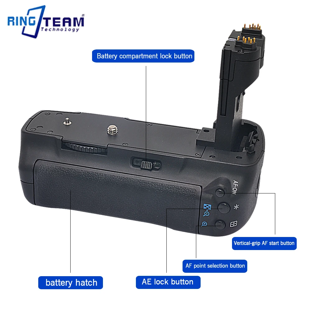Empuñadura de batería EOS 5D Mark II BG-E6 Empuñadura de batería vertical para empuñadura Canon EOS 5D Mark II