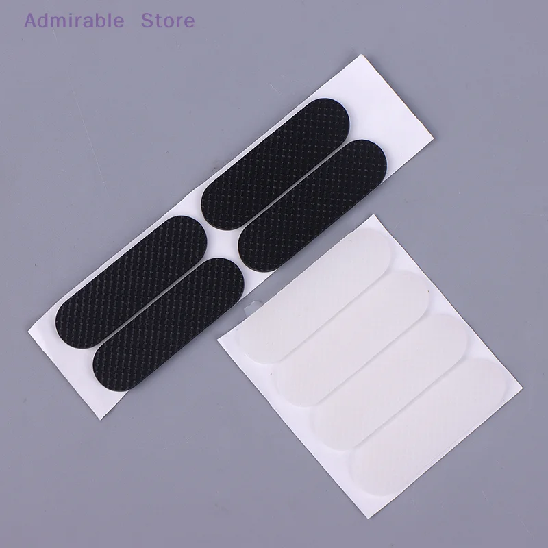 [W]4PCS Black Rubber Feet Thickness 1.8mm Anti-slip Self-adhesive Silicone Shockproof Protective Pad For Keyboard Base Cabinet