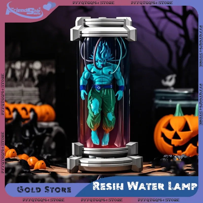 Glowing Underwater Monster Lamp Jason Voorhees Horror Movie Resin Decoration Night Light for Halloween Party Home Cinema Gift