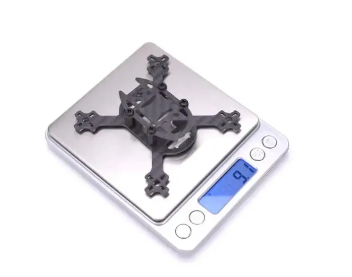 Kingkong Q90 90mm Fibra di Carbonio FPV Brushless Racer Kit Telaio per F3 NAZE32 CC3D controllore di volo RC drone 1103 1104 motore