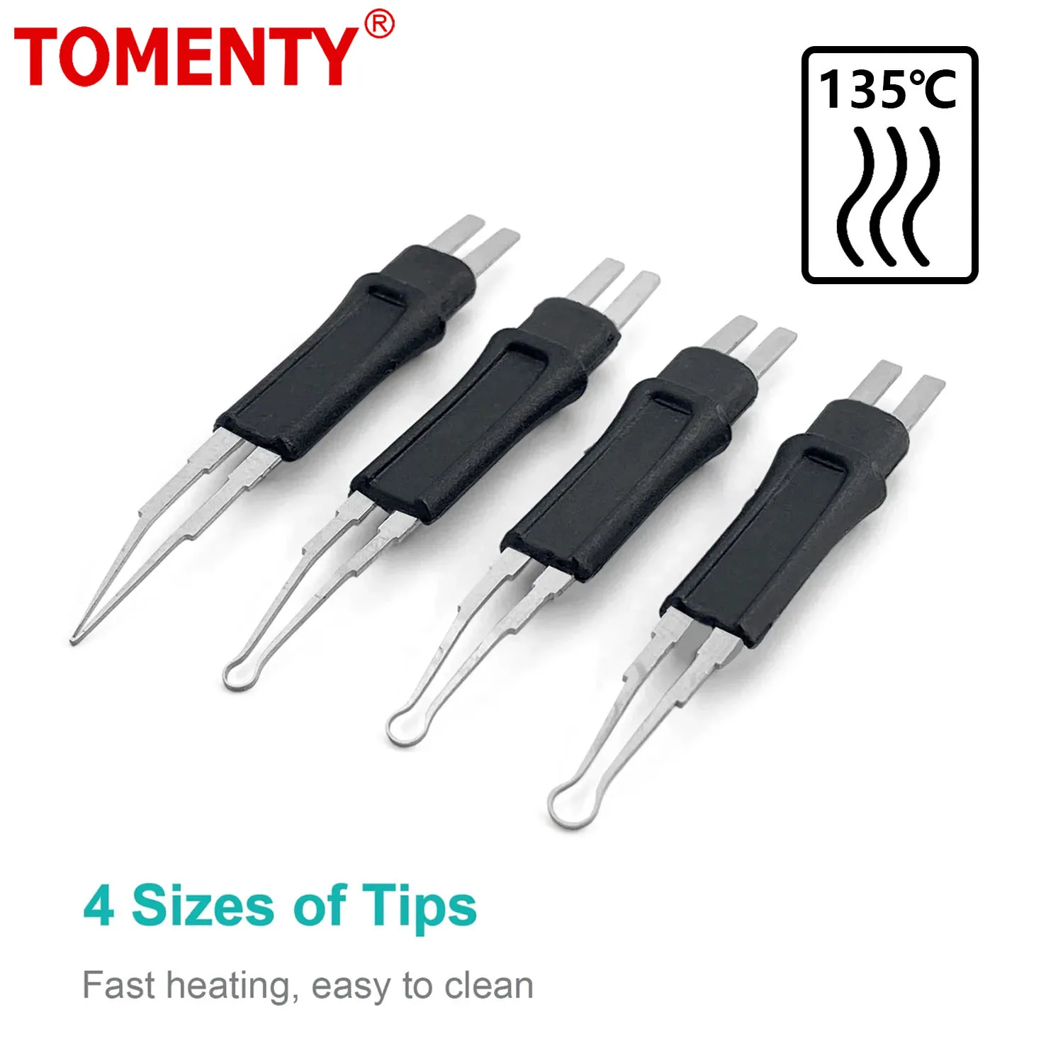 

﻿ 4Pcs/Box Dental Heated Gutta Cutter Tips Nozzles for Gutta Percha Point Tooth Gum Autoclavable Dental Health Oral Clean