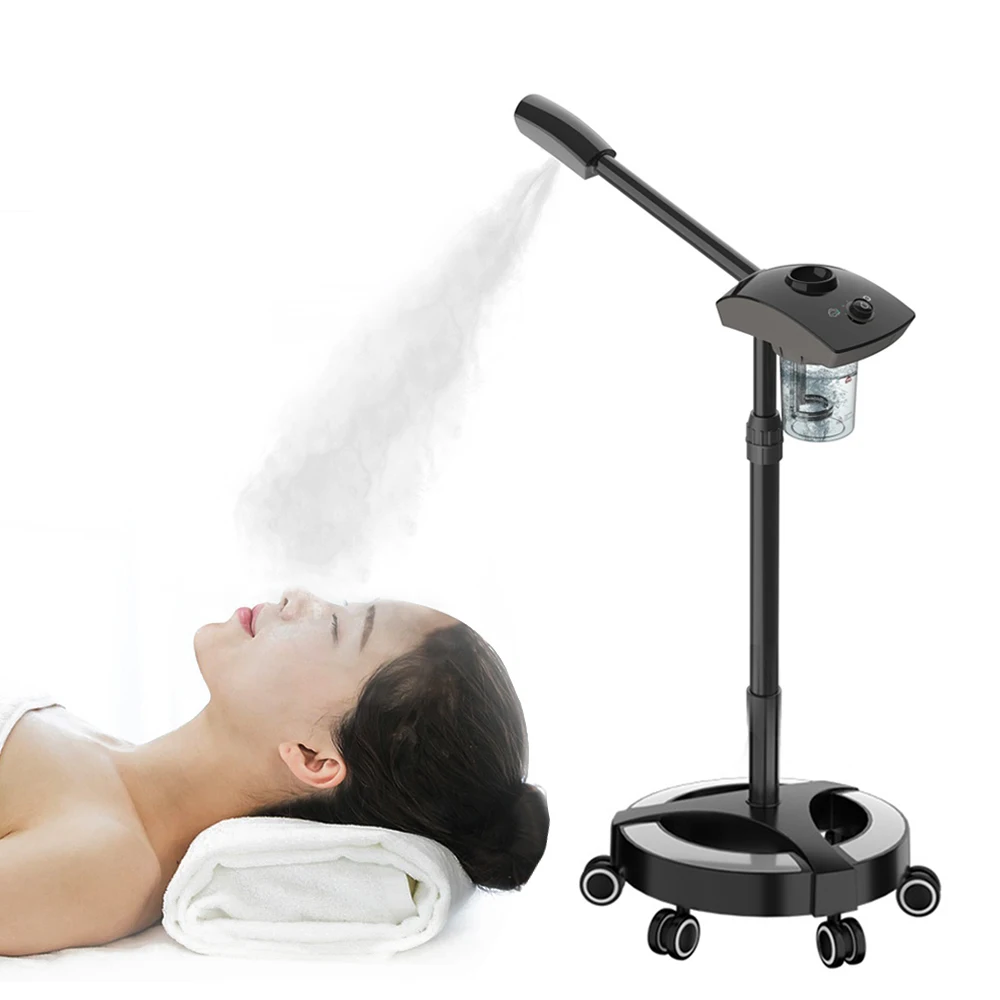 Ozone Hot Facial Steamer Warm Mist Humidifier for Face Deep Cleaning Vaporizer Sprayer Home Spa Salon Skin Care Whitening