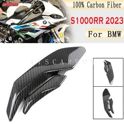 For BMWS1000RR BMW S1000RR 2023 Motorcycle Accessories Pure Dry Carbon Fiber Small Winglet Right Side Panels Fairing Parts Kits
