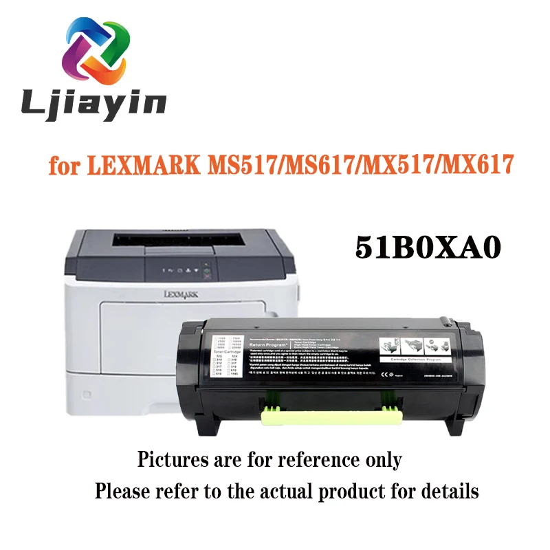 

Тонер-картридж 51B0XA0 для Lexmark MS517/MS617/MX517/MX617, версия WW, 20k страниц