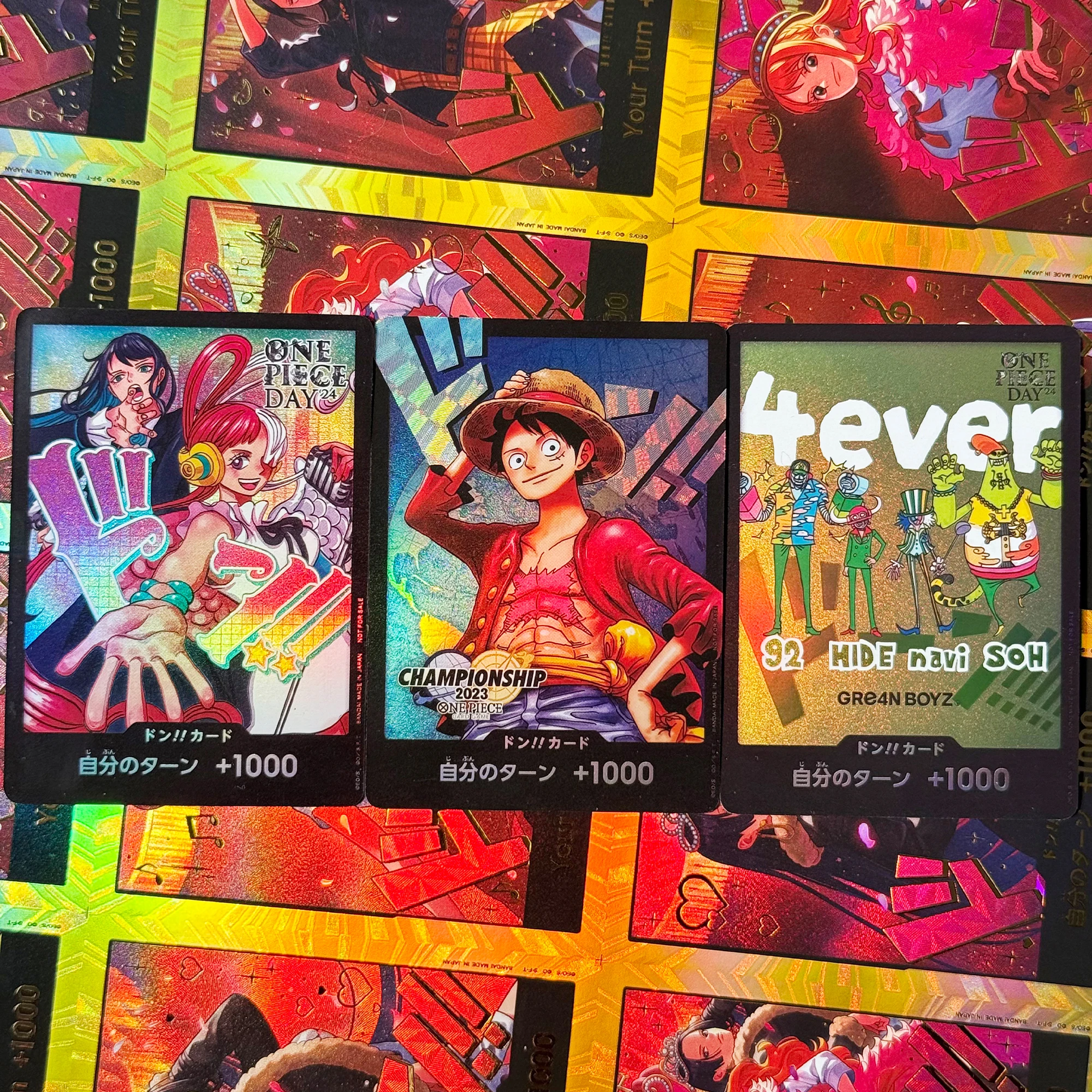 EB03 One Piece 18 PCS Heroines Edition Rare Card Uta Hancock Nami Robin Perona Foil holographic Textured Proxy OTCG Cards Game view 3