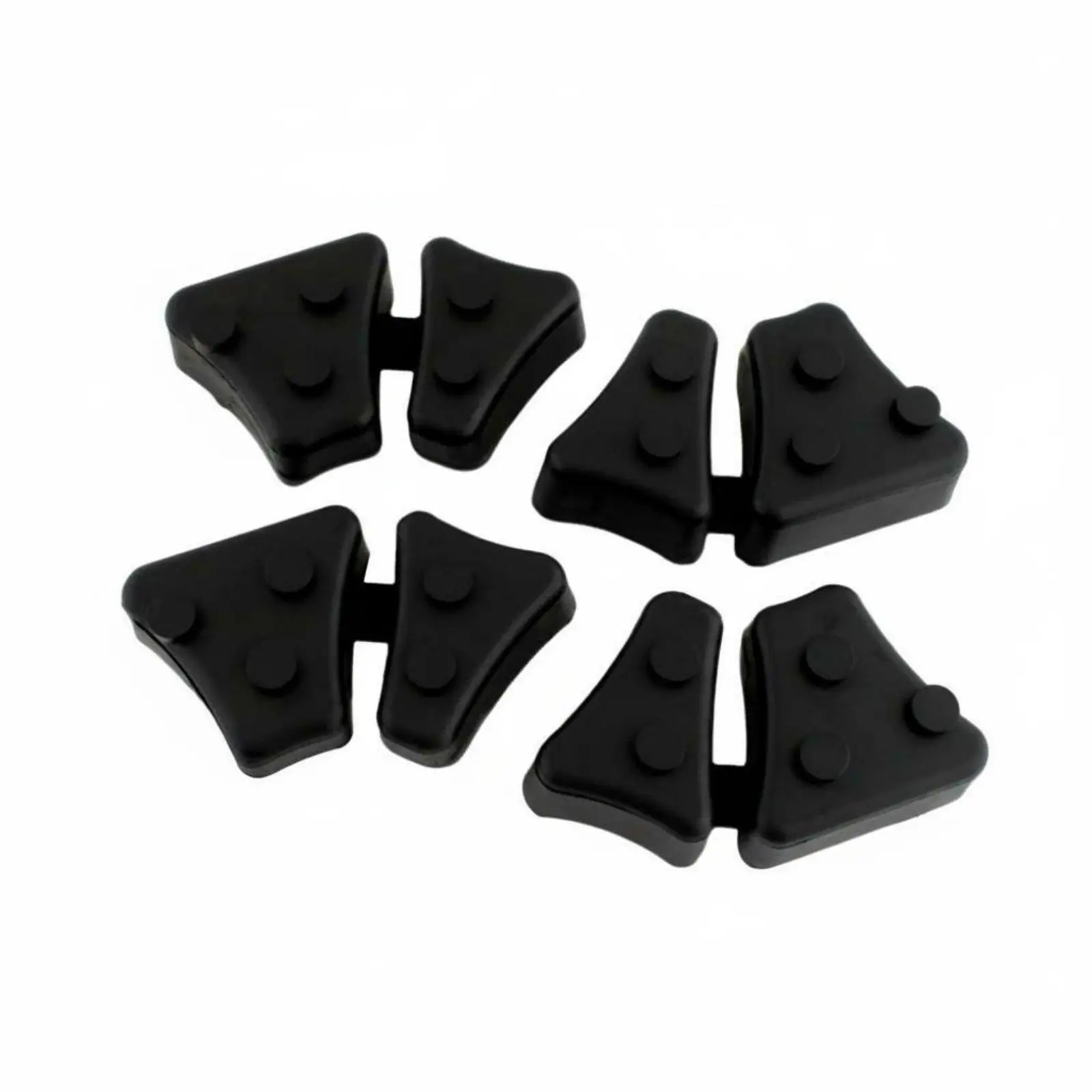 4 Pieces Rear Wheel Block Vibration Damping Sprocket Damper Set