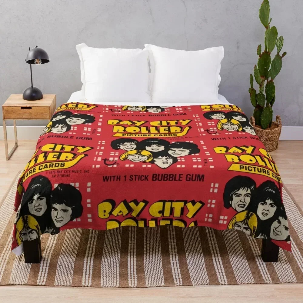 Bay City Rollers - S-A-T-U-R-D-A-Y NIGHT !! Throw Blanket blankets and throws Luxury Blankets