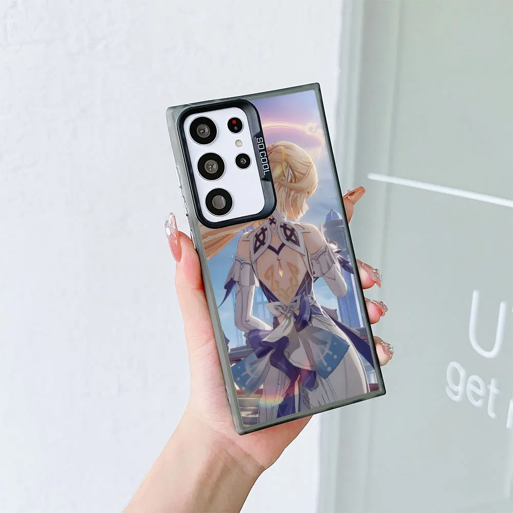 Shockproof Case for Samsung Galaxy Note 20 Ultra 5G Phone Cover Genshin Impact Nicole Reeyn M11 M12 J5 J7 Prime F42 F41 F15 F12