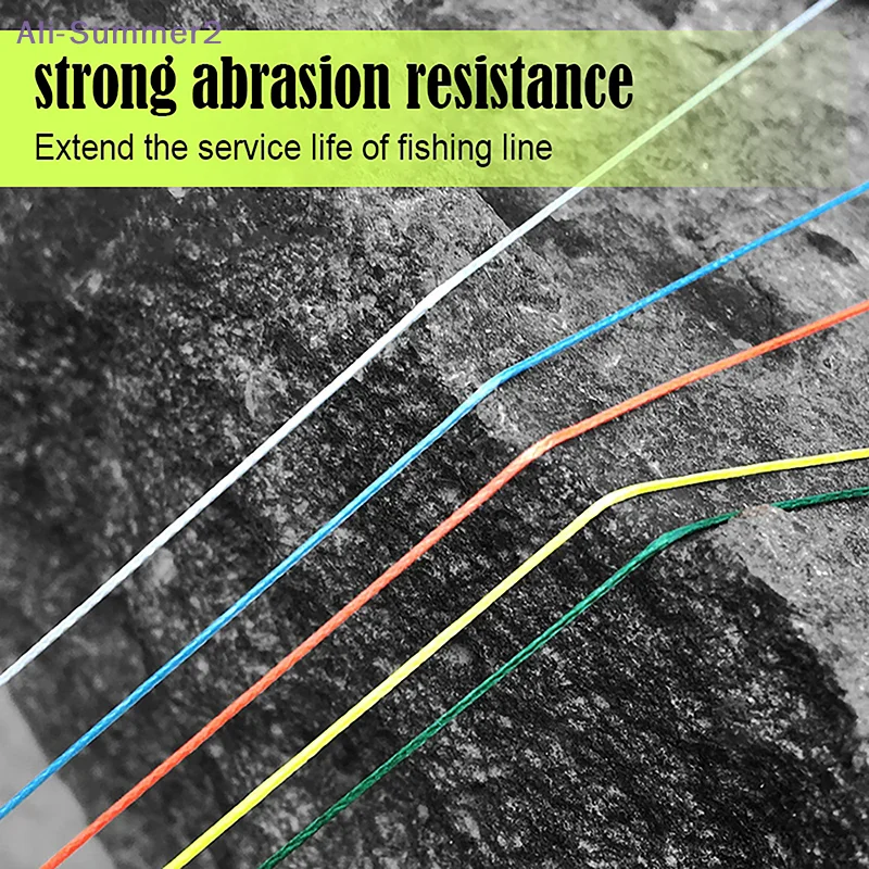 {Summer2} Sea Fishing Strong PE X4 Angelschnur 100M geflochtene Angelschnur Multifilament-Schnur Karpfen-Angelschnur