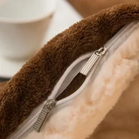 Wool Throw Blanket Keep Warm Winter Bed Blankets Double Sided Queen Duvet Cover Camping Double Bed Cover Bedspread On The Bed 4