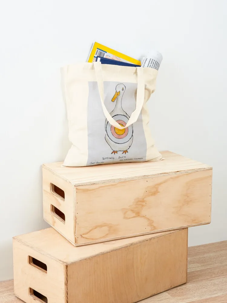 Sitting Duck Tote Bag women bag bag for beach Women's beach bags Candy bags