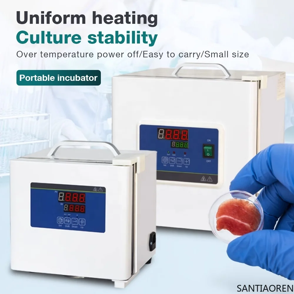 

New Arrival Mini Digital Incubator Lab 2L/6L Incubator With Temp Humidity Control Uniform Heating Portable Incubator Laboratory