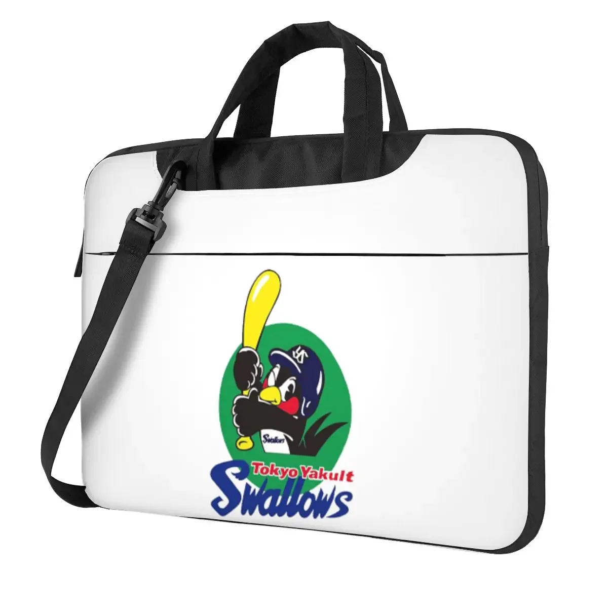 Tokyo Yakult Swallows Crossbody Laptop Bag Case Computer Bag 13 14 15.6 Inch Notebook Pouch for Macbook Pro Lenovo