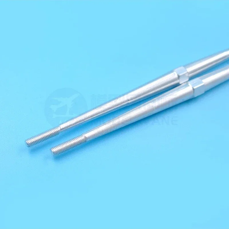 1pcs Aluminum Alloy M3 Double-end Threaded Pull Rod/Positive and Reverse Thread Link Rod for RC Model Accessories