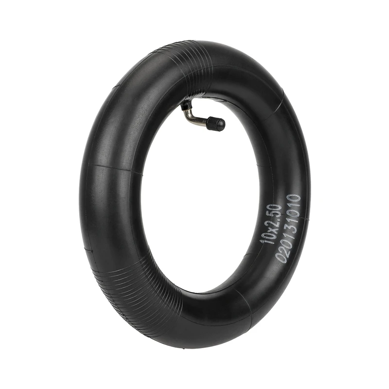 

10X2.5 Inner Tube 90 Degree Valve For Zero 10X/VSETT Electric Scooter 10 Inch Curved 90 Degree Inner Tube Easy Install