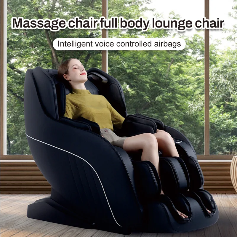 Multifunctional massage chair full body zero gravity finger pressure massage roller 6 automatic massage modes heater Bluetooth