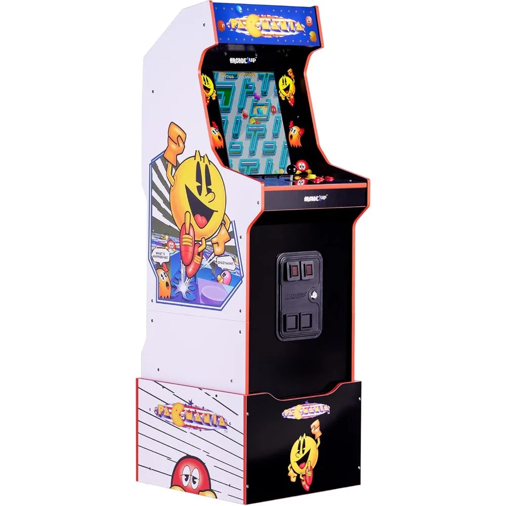 

Pacmania Bandai Legacy Edition with Riser & Light-up Marquee Arcade Cabinet