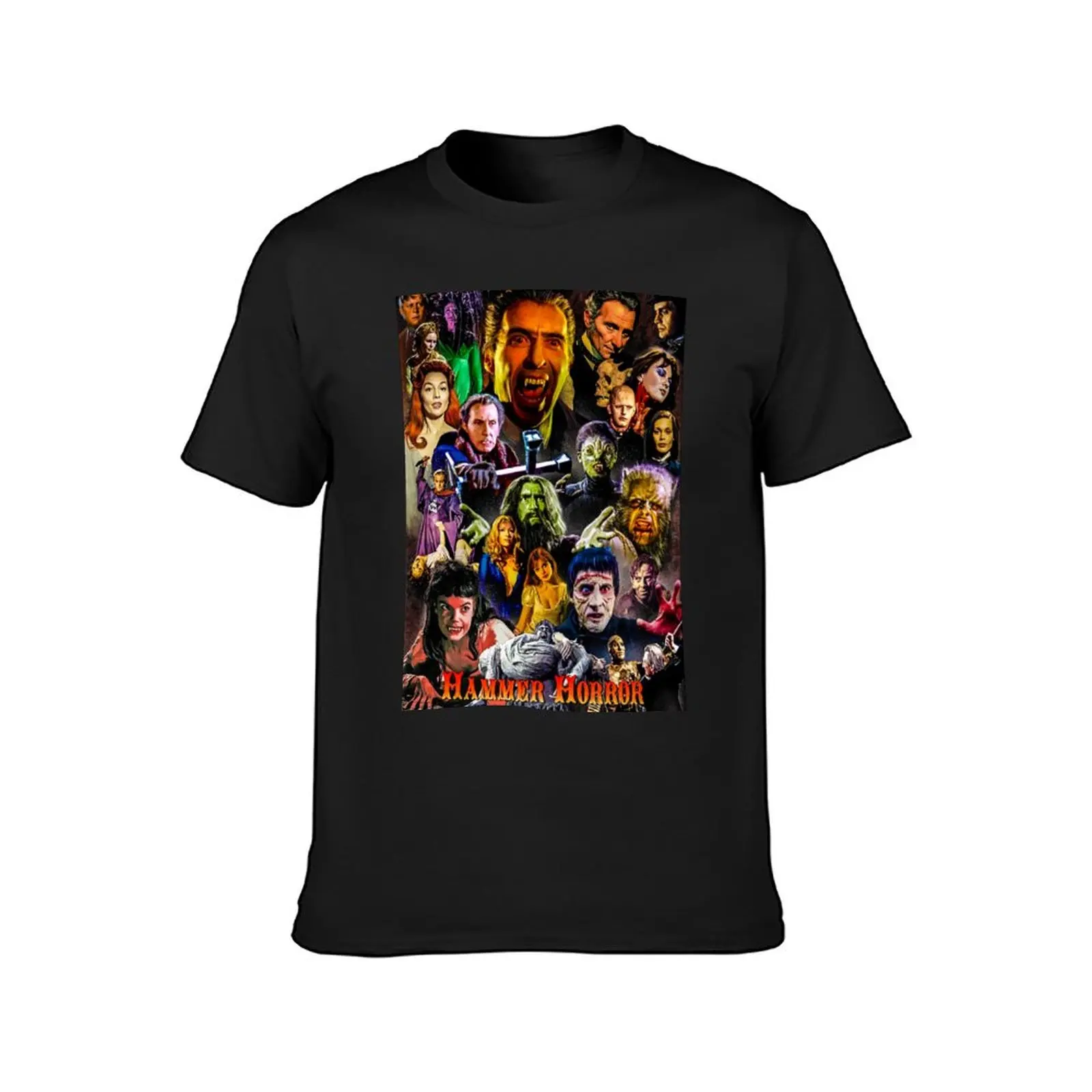 Hammer Horror Tribute Clothing T-Shirt Blouse heavyweights men clothings