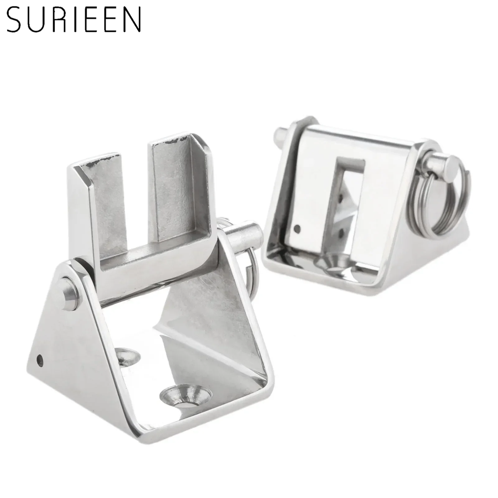 SURIEEN 1Pc Boats 316 Stainless Steel Anchor Chain Stop Marine Windlass Chain Cable Stopper Compressor Fit 5/16